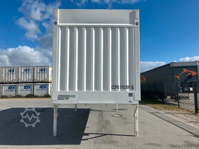 Swap body trailer KRONE Wechselbrücke Koffer
