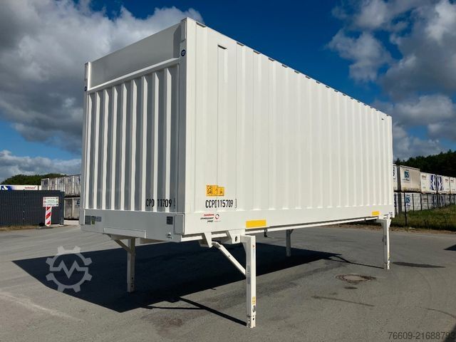 Swap body trailer KRONE Wechselbrücke Koffer