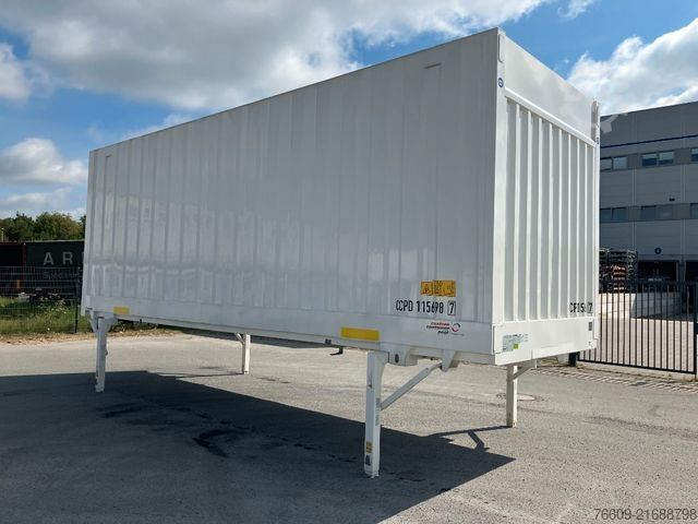 Swap body trailer KRONE Wechselbrücke Koffer