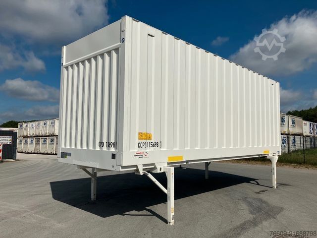 Swap body trailer KRONE Wechselbrücke Koffer
