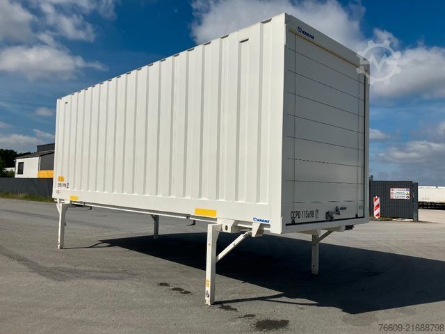 Swap body trailer KRONE Wechselbrücke Koffer