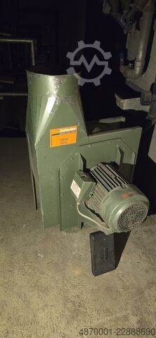 Centrifugal fan Schuko Radialventilator / Absaugventilat 