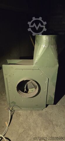 Centrifugal fan Schuko Radialventilator / Absaugventilat 