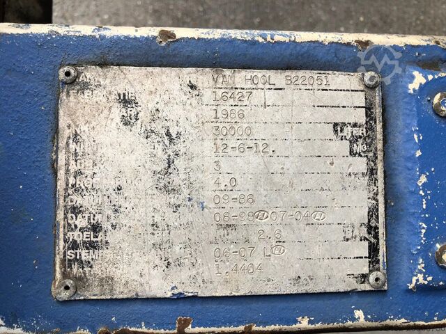 Depósito Van Hool Tank / 30.000 LT /  3 compartments /  Inox / SAF