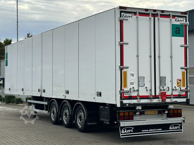 Gekoeld/bevroren transport Ekeri Full Side Opening / Thermo King SLX400 / Lift-A...