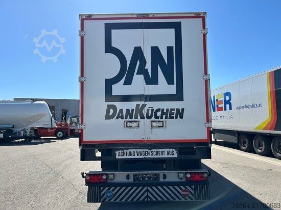 Semirremolque caja  GFöLLNER 1-ACHS KOFFERAUFLIEGER MIT LENKACHSE