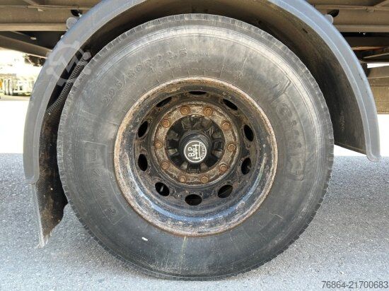 Semirremolque caja  GFöLLNER 1-ACHS KOFFERAUFLIEGER MIT LENKACHSE