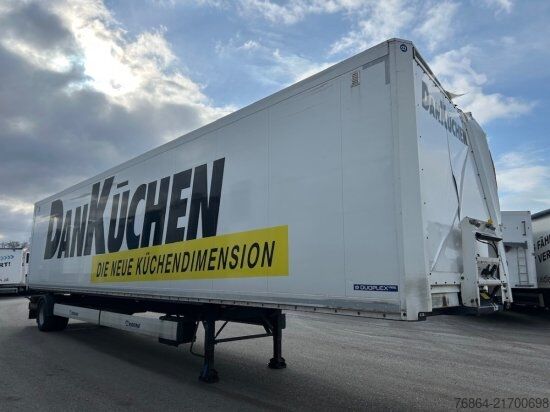 Semirremolque caja KRONE SE 1-ACHS DRY LINER KOFFERAUFLIEGER