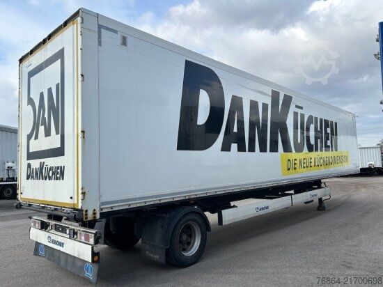 Semirremolque caja KRONE SE 1-ACHS DRY LINER KOFFERAUFLIEGER