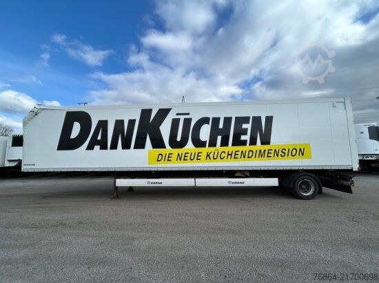 Semirremolque caja KRONE SE 1-ACHS DRY LINER KOFFERAUFLIEGER