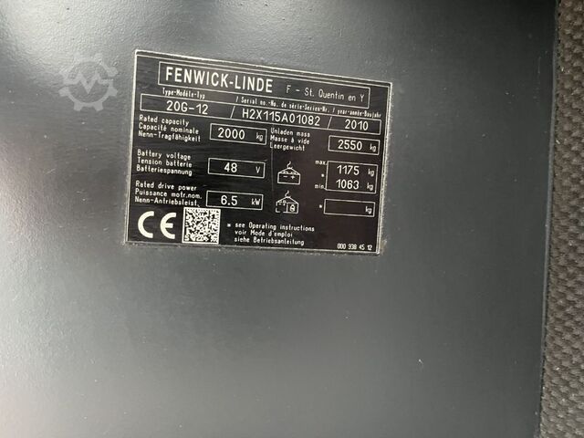 Reach truck Linde R 20G