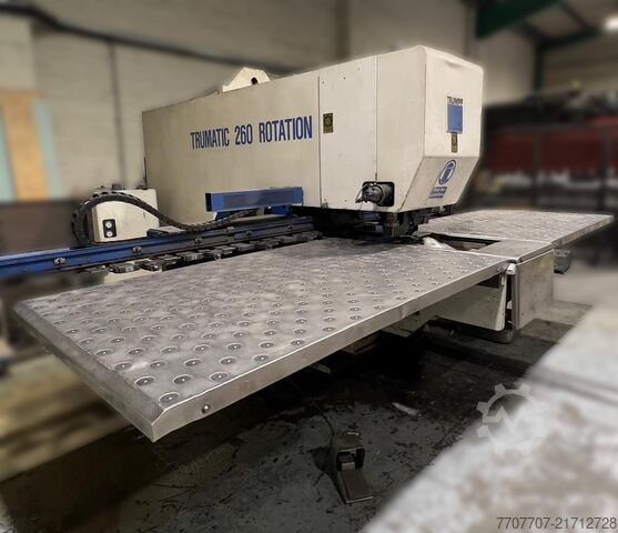 Poinçonneuse CNC TRUMPF Trumatic 260 Rotation