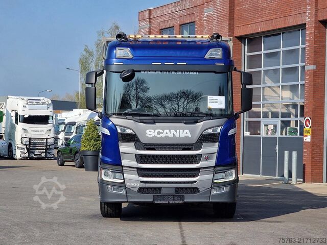 Tipper with crane Scania G500 6x2 - Tipper + Palfinger epsilon M110L - R...