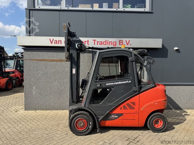 Linde H35D-02 Duplex 370 Freelift / Sideshift / Fork Positioner VW Diesel 2018 LINDE H35D-02 Duplo 370 Freelift / Sideshift / Vorkversteller VW Diesel 2018