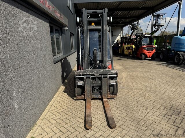 Linde H35D-02 Duplex 370 Freelift / Sideshift / Fork Positioner VW Diesel 2018 LINDE H35D-02 Duplo 370 Freelift / Sideshift / Vorkversteller VW Diesel 2018