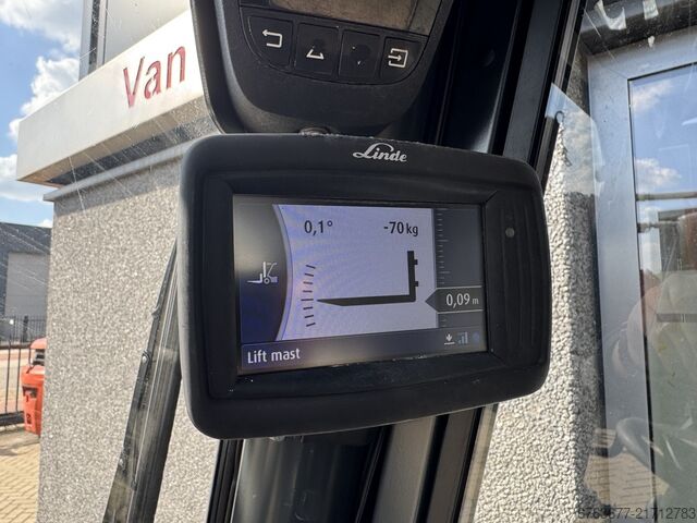 Linde H35D-02 Duplex 370 Freelift / Sideshift / Fork Positioner VW Diesel 2018 LINDE H35D-02 Duplo 370 Freelift / Sideshift / Vorkversteller VW Diesel 2018