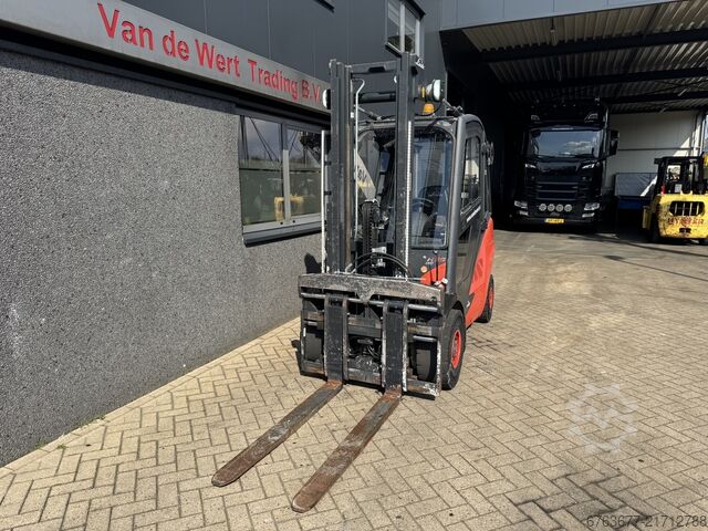 Linde H35D-02 Duplex 370 Freelift / Sideshift / Fork Positioner VW Diesel 2018 LINDE H35D-02 Duplo 370 Freelift / Sideshift / Vorkversteller VW Diesel 2018