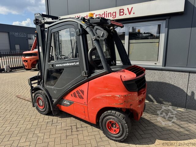Linde H35D-02 Duplex 370 Freelift / Sideshift / Fork Positioner VW Diesel 2018 LINDE H35D-02 Duplo 370 Freelift / Sideshift / Vorkversteller VW Diesel 2018