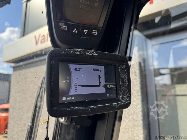 Linde H35D-02 Duplex 370 Freelift / Sideshift / Fork Positioner VW Diesel 2018 LINDE H35D-02 Duplo 370 Freelift / Sideshift / Vorkversteller VW Diesel 2018