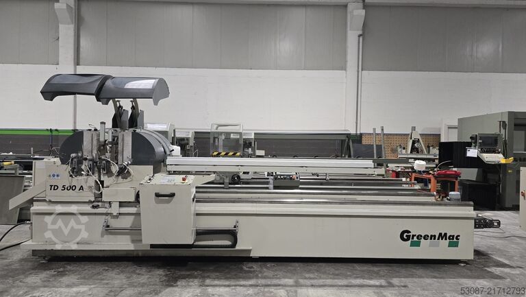 GreenMac TD 500 double-head cutting saw GreenMac TD 500 A