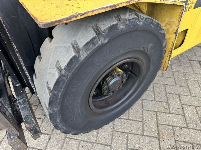 Hyster H5.00XL Triplex 400 Freelift / Sideshift Perkins Diesel 1998 HYSTER H5.00XL Triplo 400 Freelift / Sideshift Perkins Diesel 1998