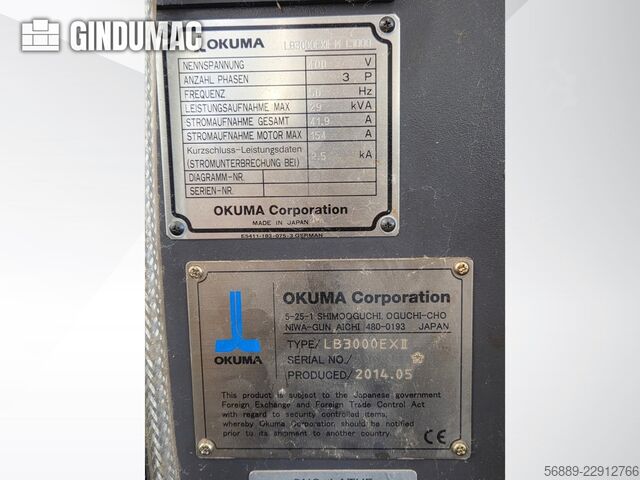  Okuma LB3000EXII
