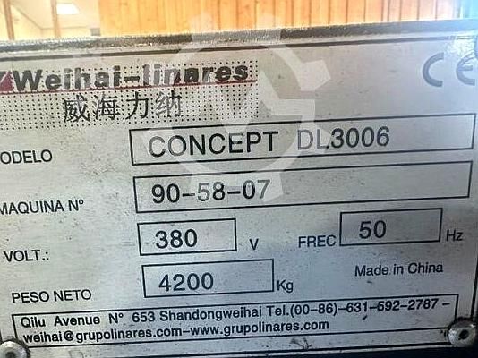 Piallatrice a quattro lati Weihai Linares Concept DL3006