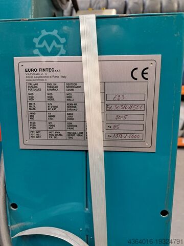 Bandschuurmachine EURO FINTEC 623