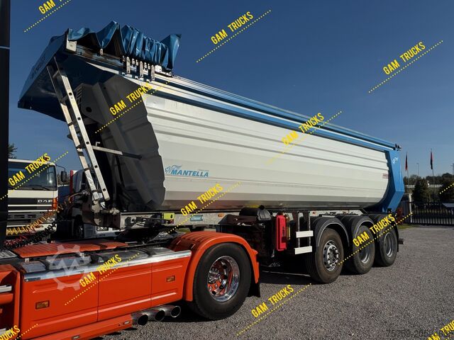 Semirremolque basculante Mantella SRM3 Mulden-Kipper 26cbm + Plane