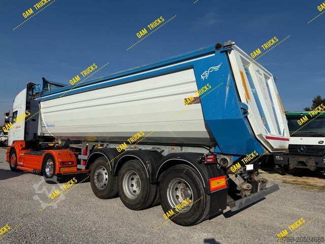 Semirremolque basculante Mantella SRM3 Mulden-Kipper 26cbm + Plane