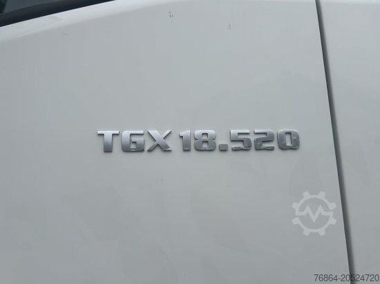 Standart çekici ünitesi MAN TGX 18.520 XXL, EURO 6, INTARDER, HYDRAULIK