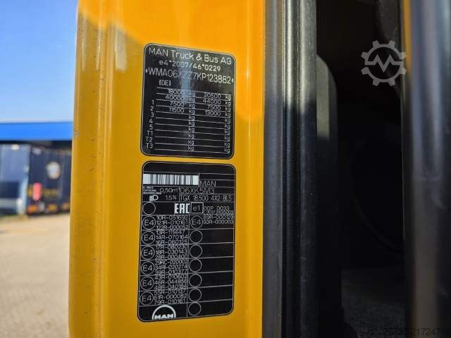 Standardowy ciągnik siodłowy MAN 18.500 TGX, Standklima, Euro 6m Standard