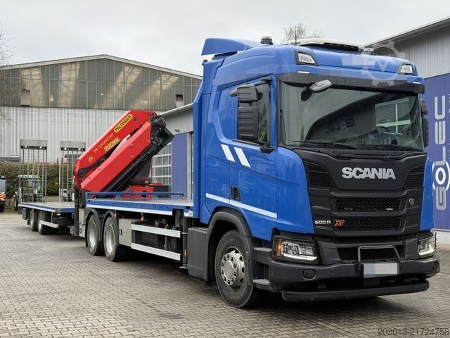 Autolaadkraan SCANIA R500 6x4 Pritsche mit Kran Palfinger PK53002 SH