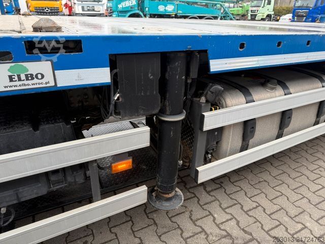 Vrachtauto met open laadbak SCANIA R500 6x4 Pritsche mit Kran Palfinger PK53002 SH