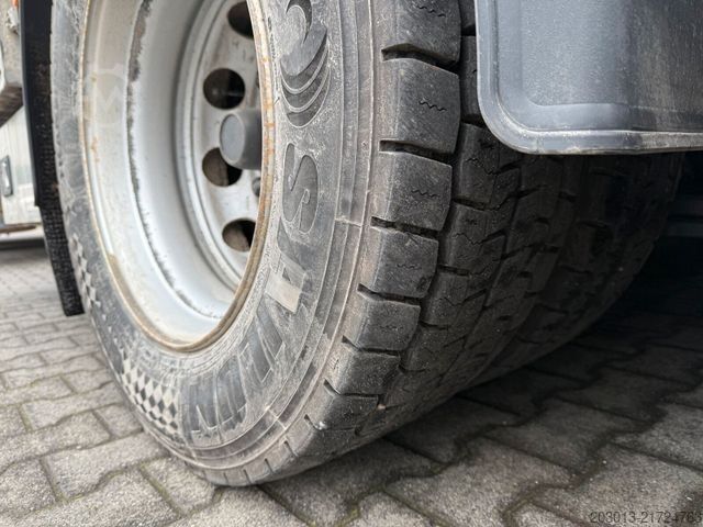 Vrachtauto met open laadbak SCANIA R500 6x4 Pritsche mit Kran Palfinger PK53002 SH