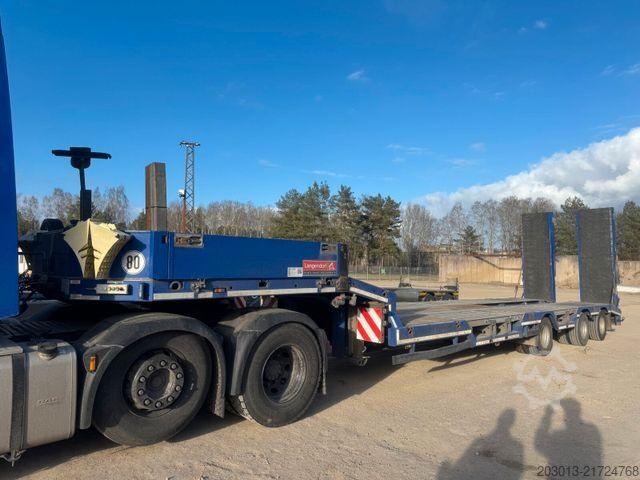 Dieplader oplegger LANGENDORF SATÜ 30-10,0M Tieflader 3 Achse - mit Radmulden