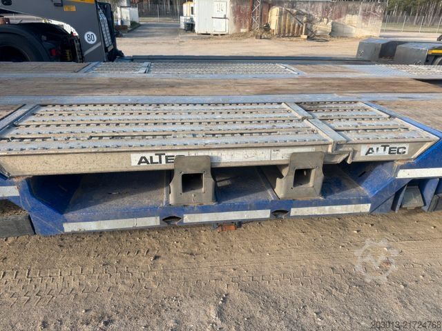 Dieplader oplegger LANGENDORF SATÜ 30-10,0M Tieflader 3 Achse - mit Radmulden