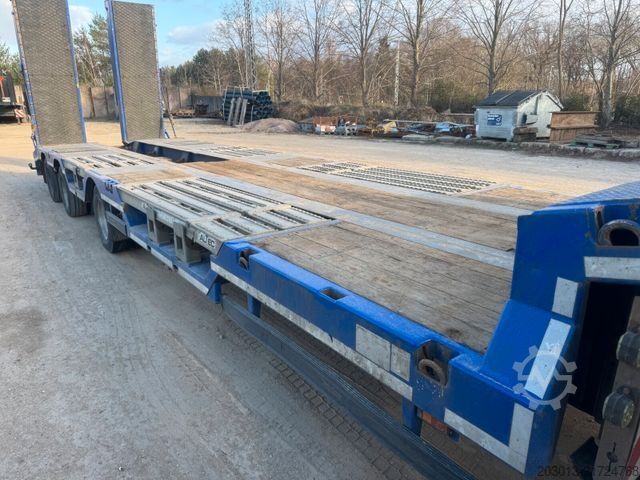 Dieplader oplegger LANGENDORF SATÜ 30-10,0M Tieflader 3 Achse - mit Radmulden