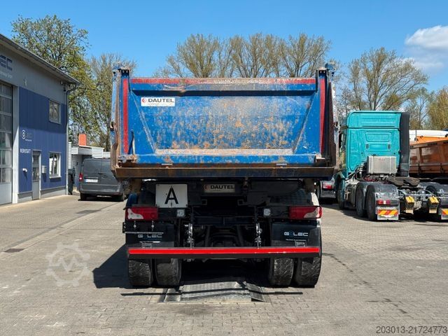 Kiepwagen SCANIA P 410 8x4 Dreiseitenkipper DAUTEL
