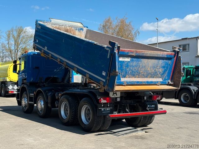 Driezijdige kipper SCANIA P 410 8x4 Dreiseitenkipper DAUTEL