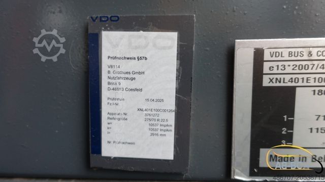 Autocar interurbain VDL Citea SLF 1230.310 39 Sitze 58 - Stehplätze