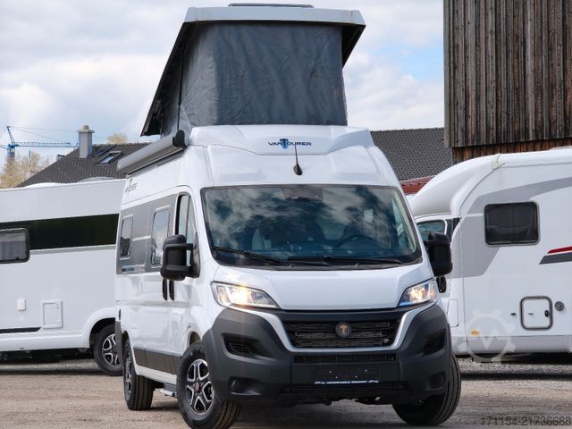 Autocamper VANTOURER Van 600 L , Aufstelldach,Längsbetten,Automatik