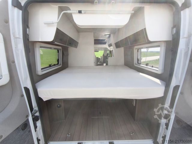 Autocamper VANTOURER Van 600 L , Aufstelldach,Längsbetten,Automatik