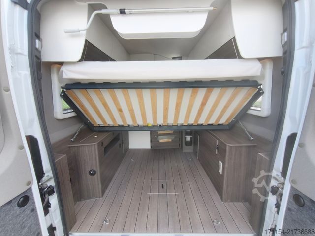 Autocamper VANTOURER Van 600 L , Aufstelldach,Längsbetten,Automatik