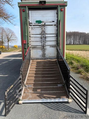 Szarvasmarha-szállító teherautó MERCEDES-BENZ Actros 2545 L 6x2 4.Stock Ka-Ba Komplettzug