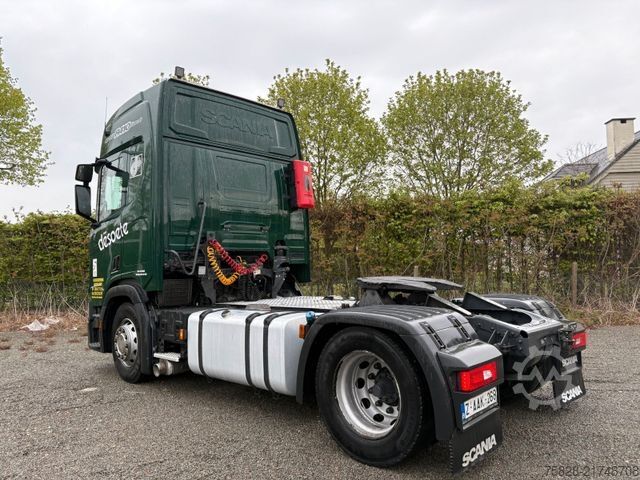 Trattore stradale standard SCANIA R410 Tacho Gen2 / Blatt-Luft