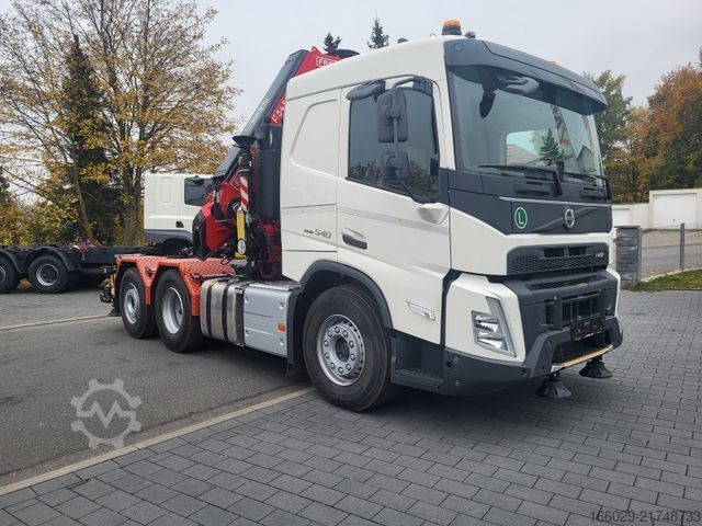 Τυπική μονάδα τράκτορα VOLVO FMX 540 6x2 mit Kran Fassi F545.2.28