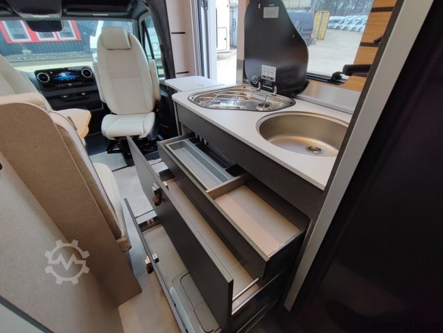 Camping-car semi-intégré HYMER/ERIBA ML-T 580 SAT-TV, 190 PS, Markise, 3.500 Kg