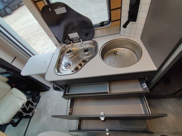 Camping-car semi-intégré HYMER/ERIBA ML-T 580 SAT-TV, 190 PS, Markise, 3.500 Kg