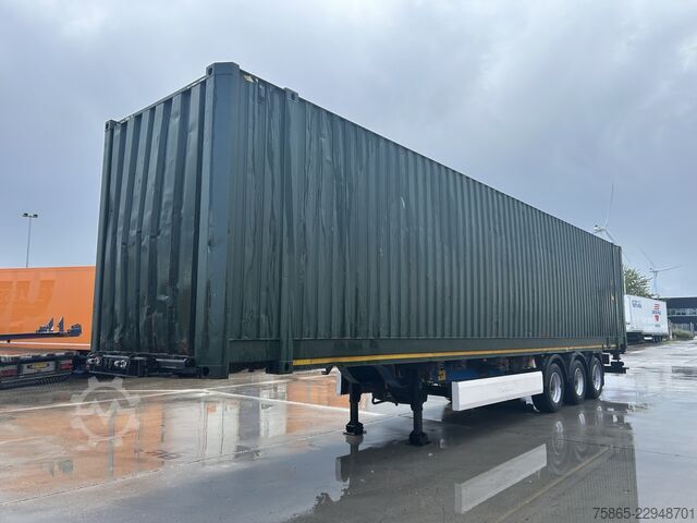  Krone Box Liner / Chassis + 45 Ft High Cube Container...